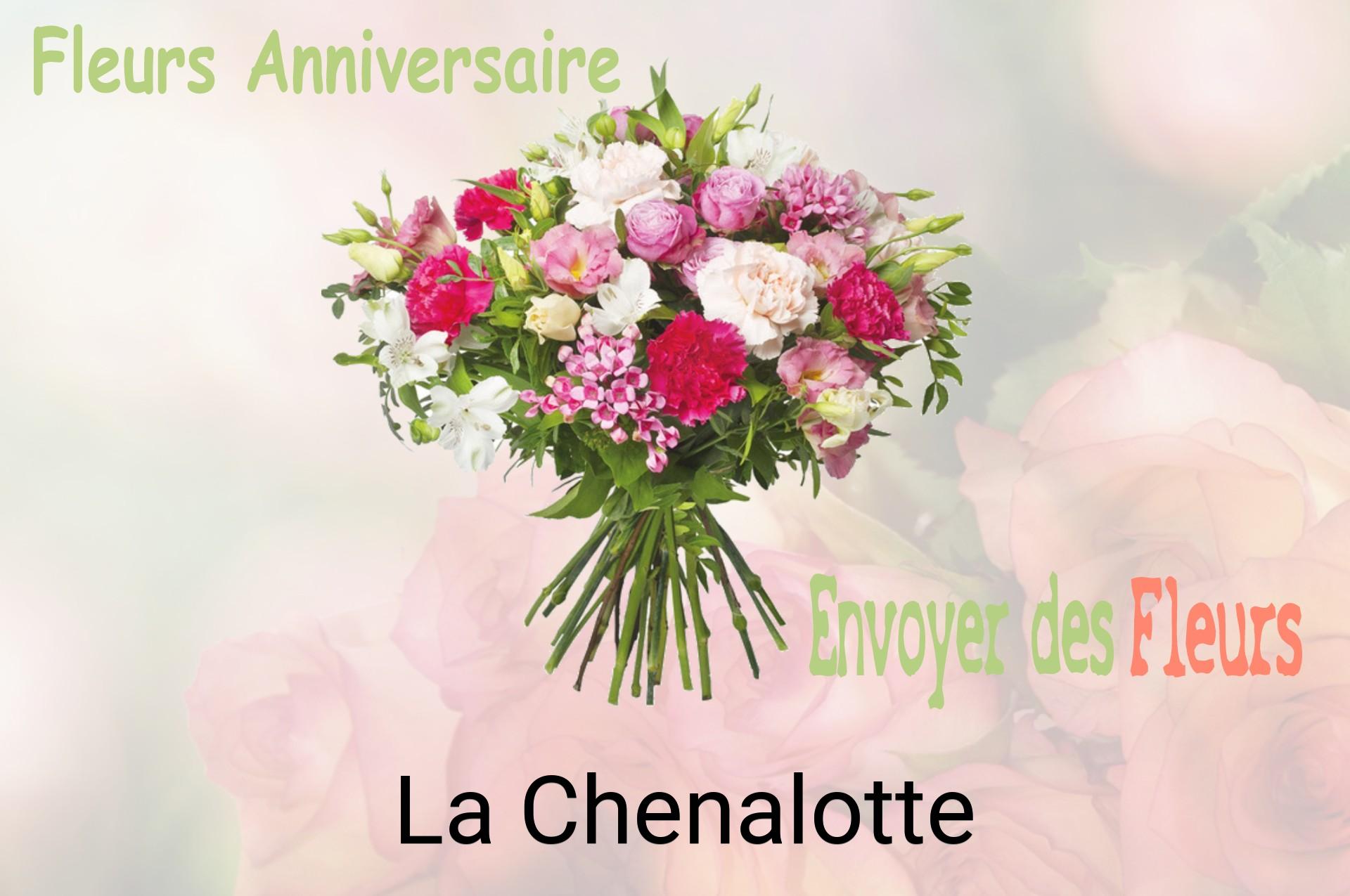 Bouquet de fleurs d’anniversaire livré à La Chenalotte
