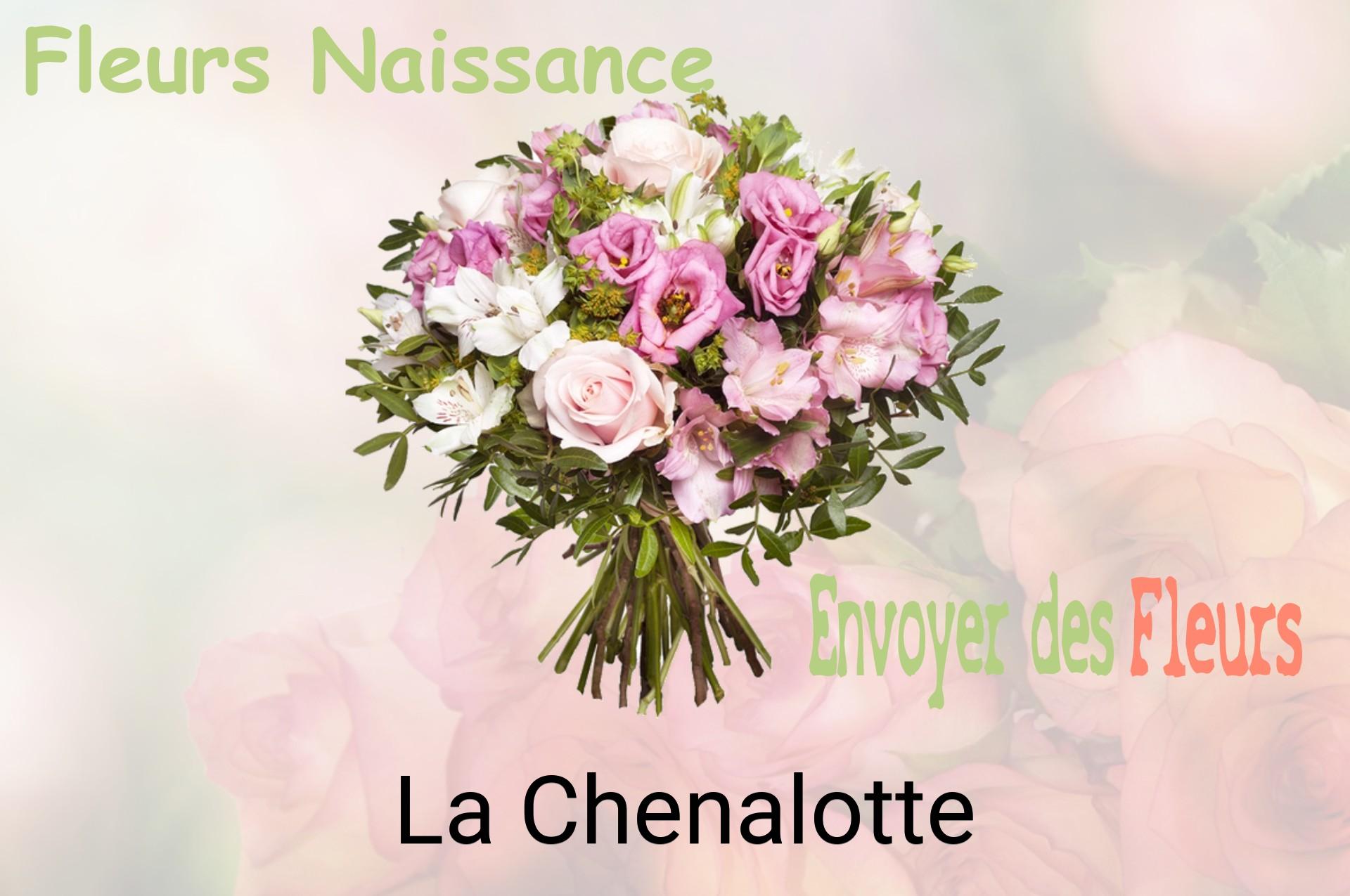 Bouquet de fleurs de naissance livré à La Chenalotte